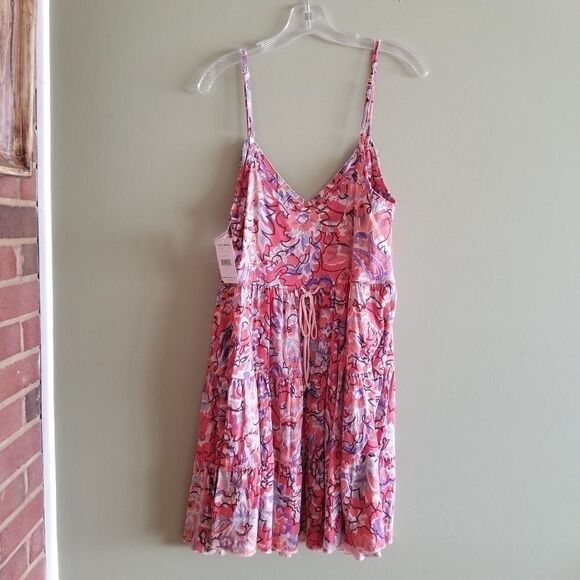 Free people Sun Dress. NWT. SZ L A-34.  A3416 - Picture 7 of 8